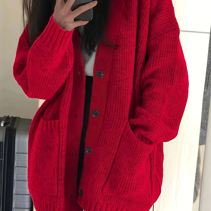 Maisie | Afslappet Knappet Cardigan