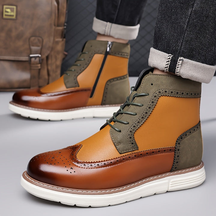 Lawrence | Raffinerede Wingtip Ankelstøvler