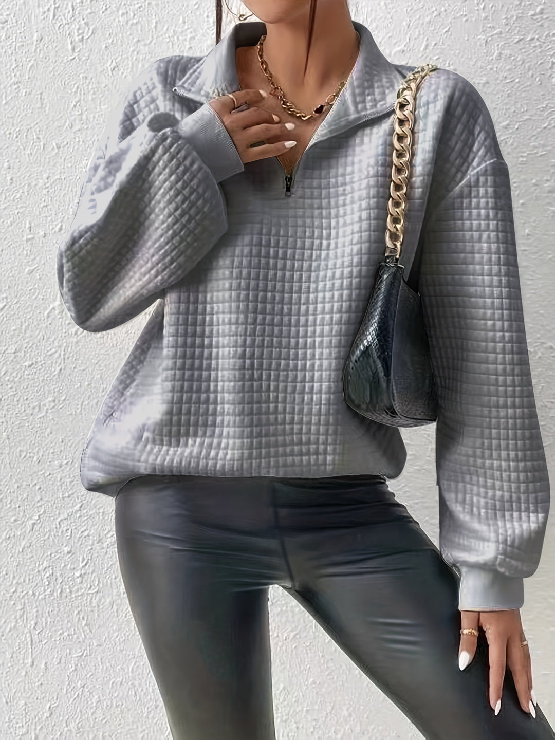 Susanna | Afslappet Quarter-Zip Pullover