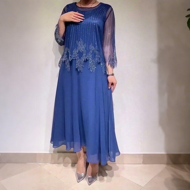 Ava | Stilfuld Casual Midi Kjole