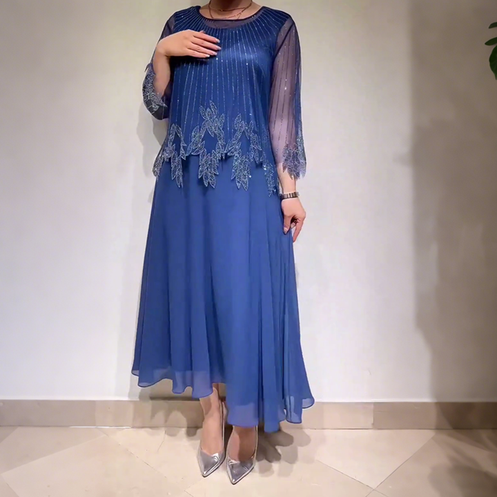 Ava | Stilfuld Casual Midi Kjole