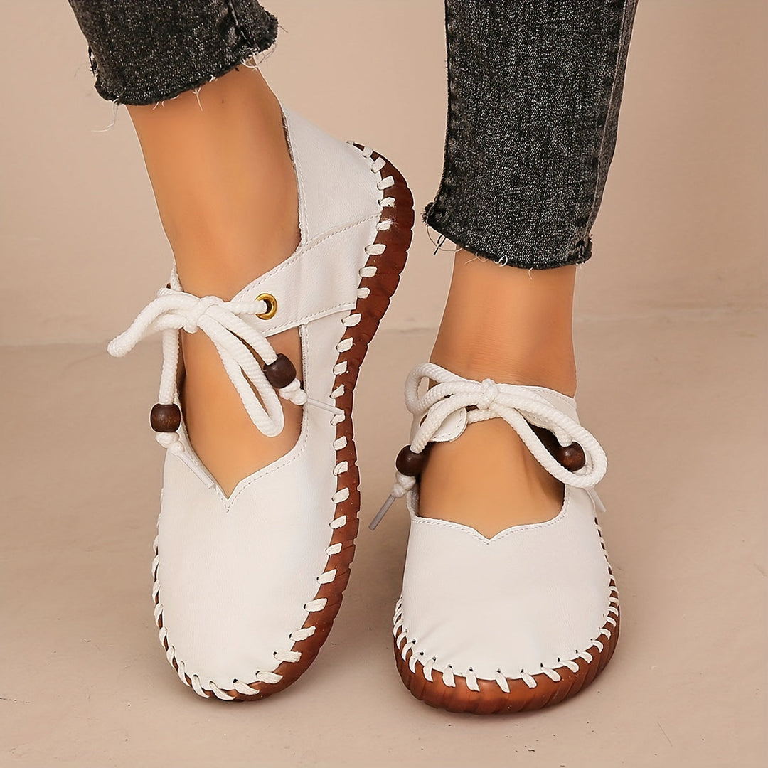 Annette | Håndlavede Snørebånd Flats