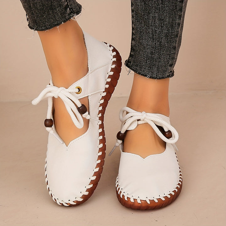 Annette | Håndlavede Snørebånd Flats