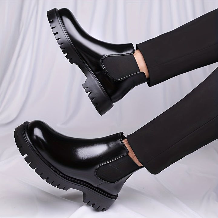 Foster | Rugged-Sole Chelsea Støvler