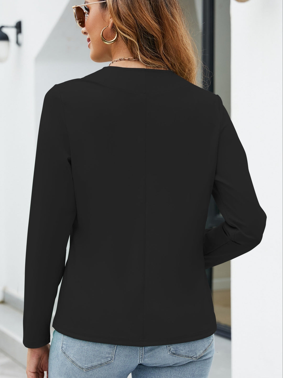 Rosabel | Åben Front Skræddersyet Cardigan