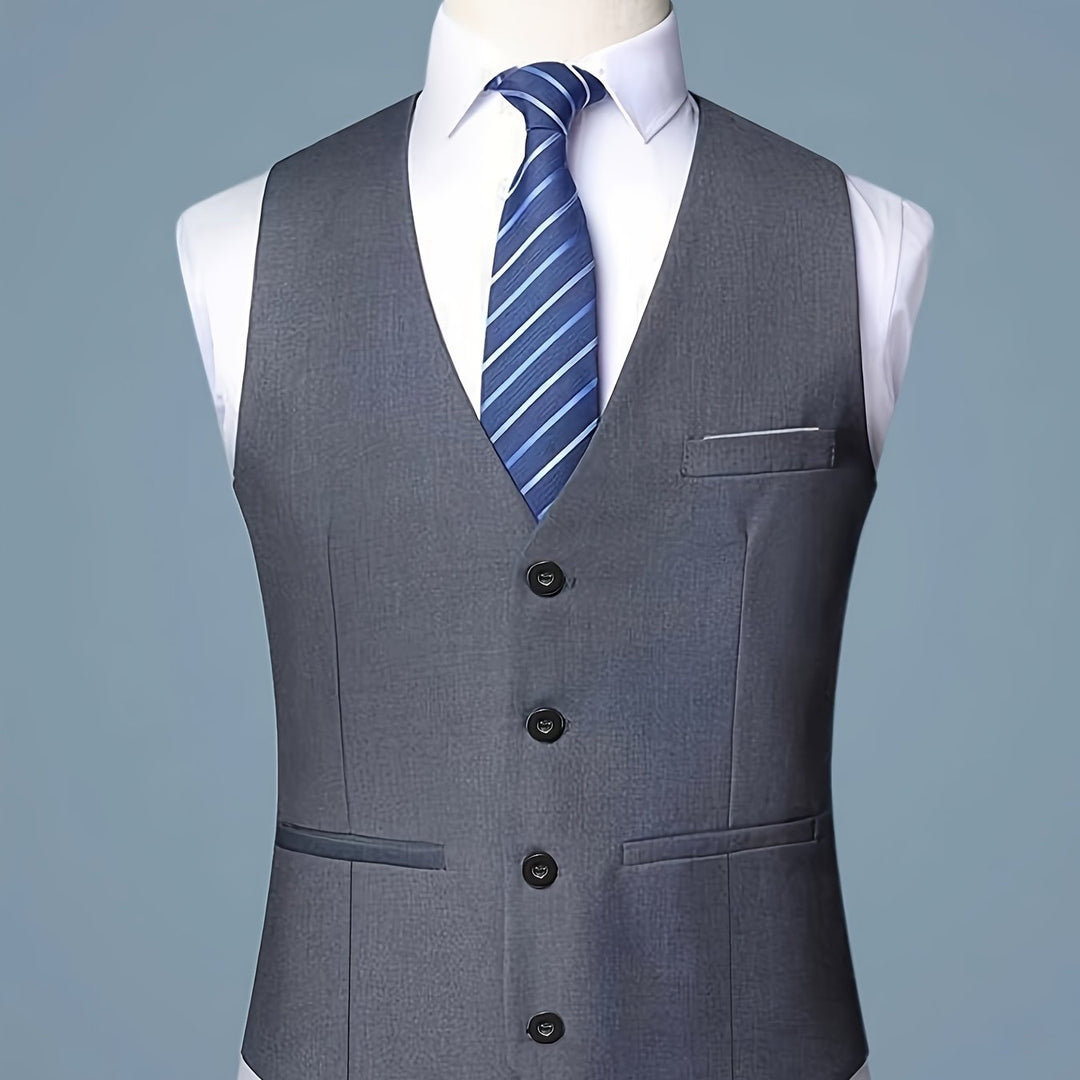 Victor | Skræddersyet V-hals Vest