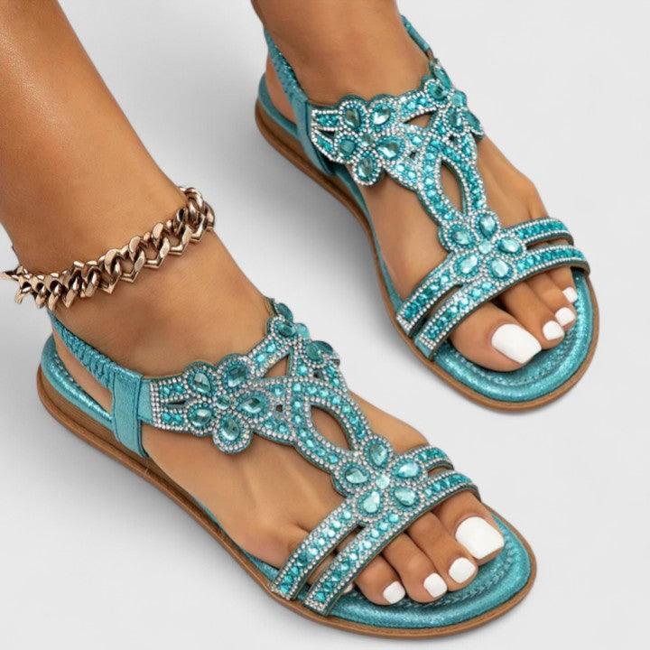 Rebecca | Elegant Ortodiske Perle Sandaler