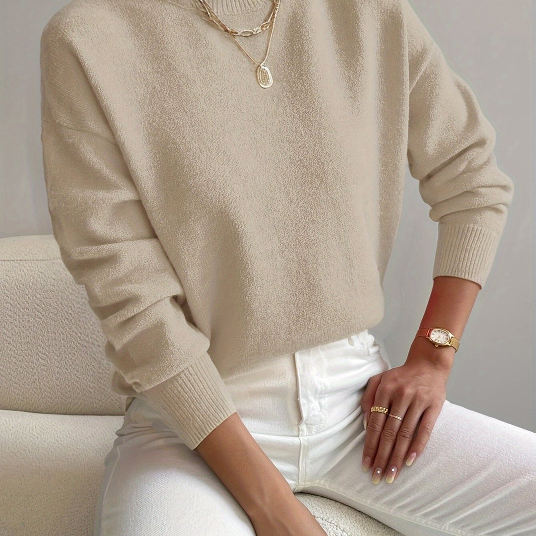 Lorelei | Raffineret Mock Neck Sweater