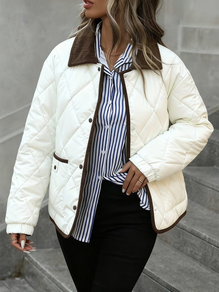 Imogen | Diamantquiltet Polstret Jakke