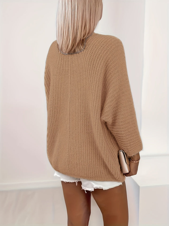 Bridget | Afslappet Åben-Front Cardigan