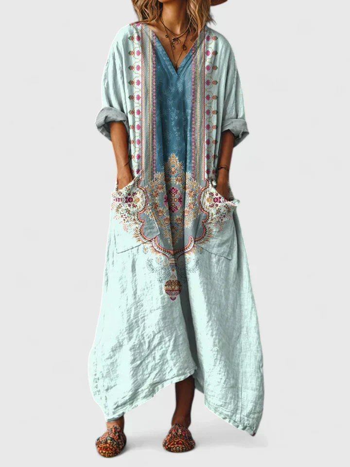 Aurora | Elegant Oversize Lommer Kjole