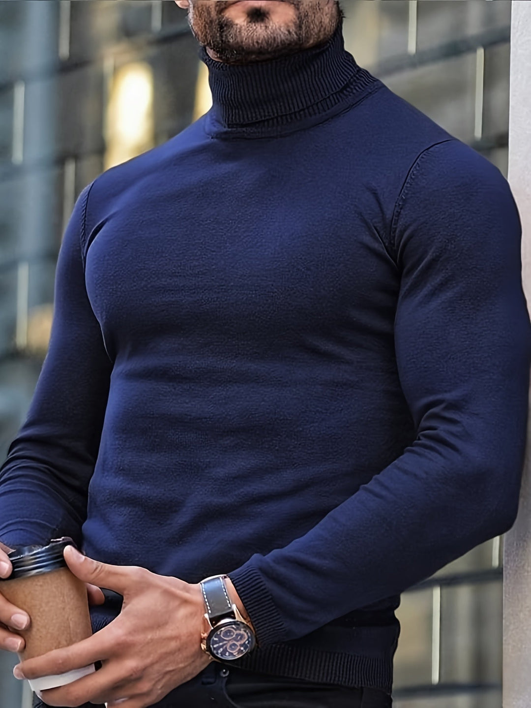 Dominic | Raffineret Højhalset Turtleneck