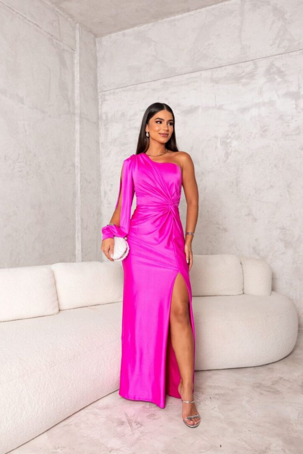 Samantha | One-Shoulder Aftenkjole