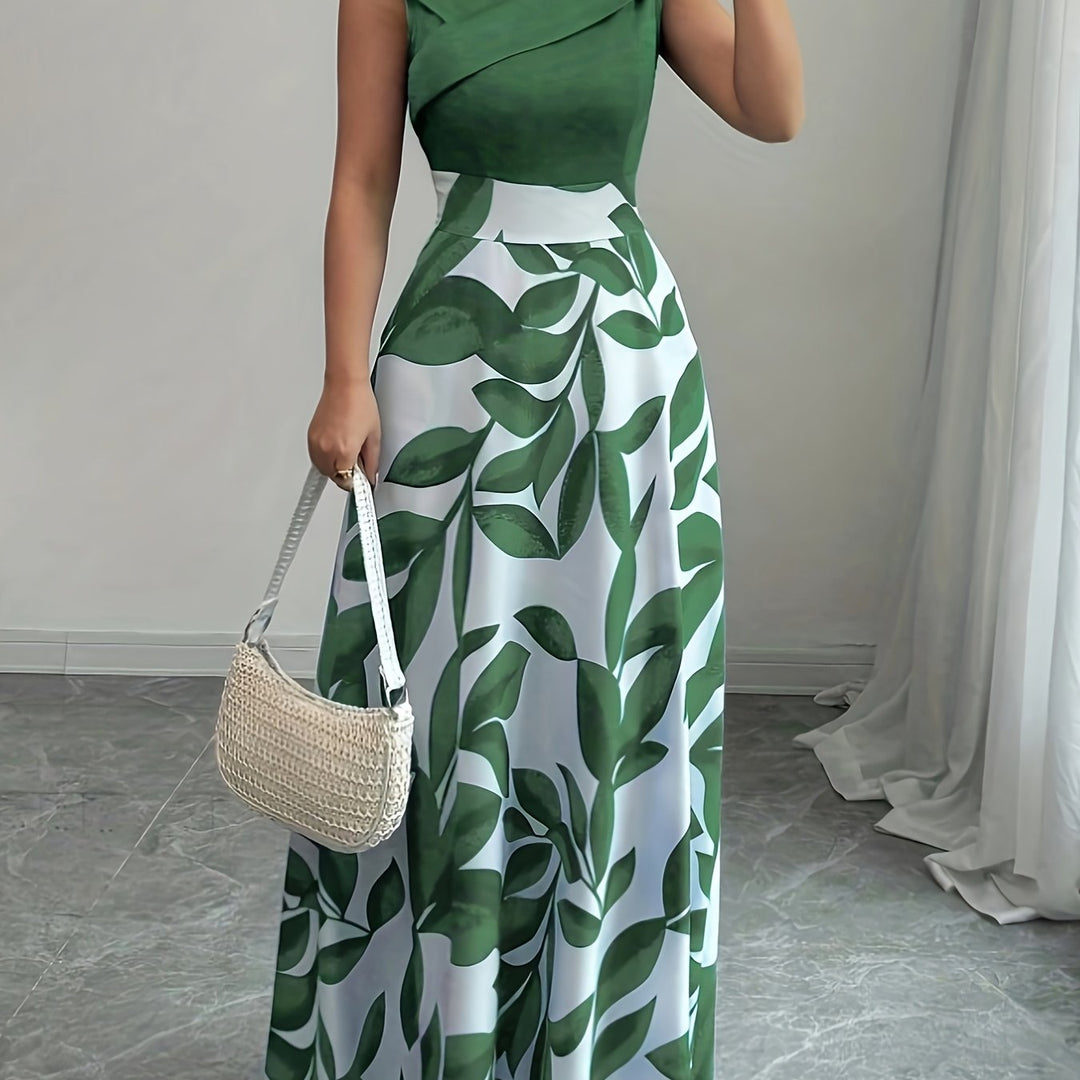 Gabriella | Floral A-Line Maxi Kjole