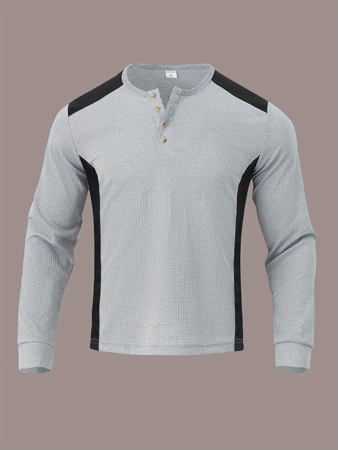 Curtis | Tekstureret Langærmet Henley