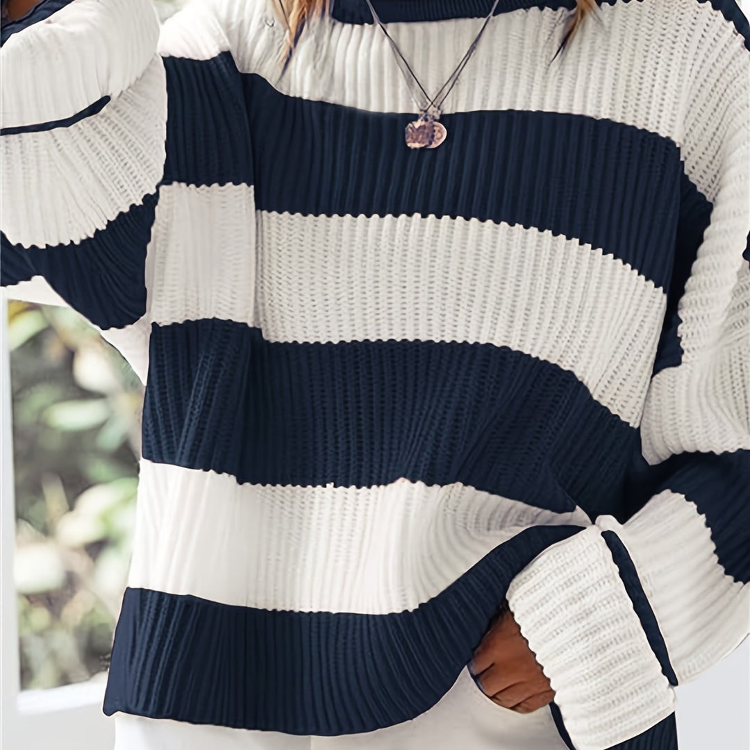 Ivy | Afslappet Farveblok Sweater