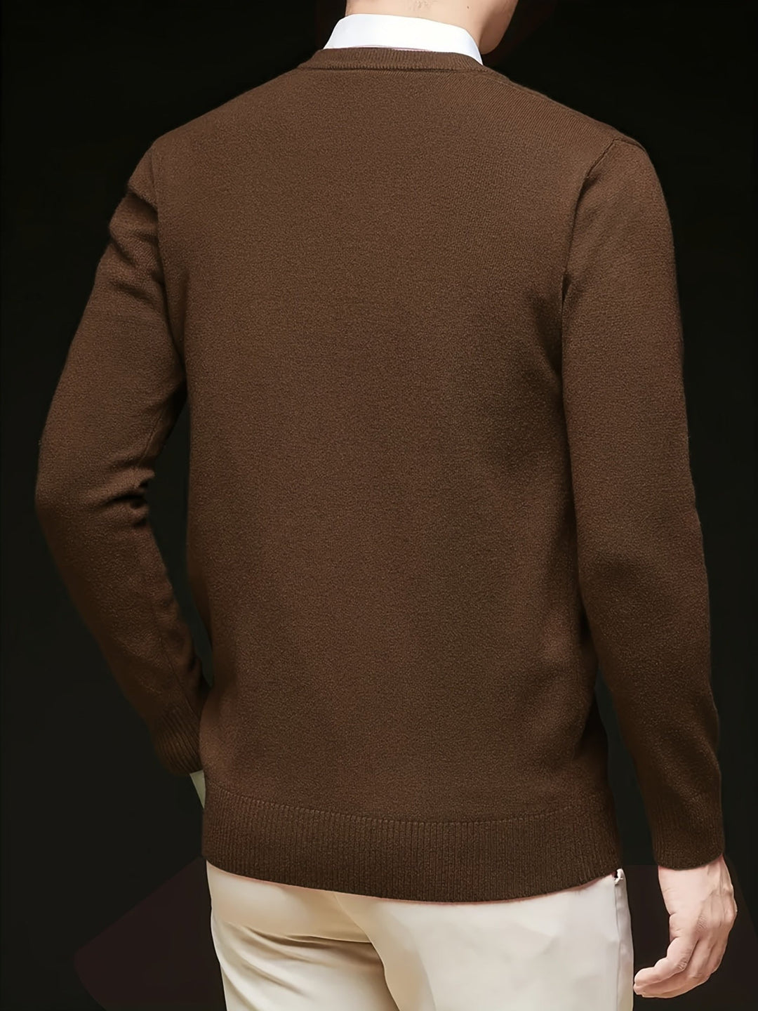 Hugh | Raffineret V-Hals Sweater