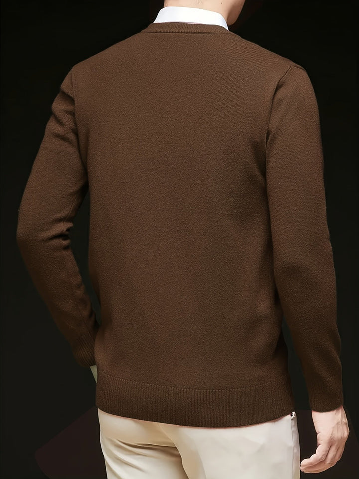 Hugh | Raffineret V-Hals Sweater