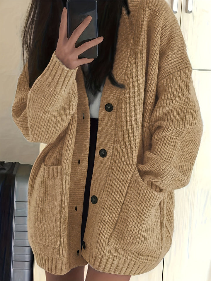 Maisie | Afslappet Knappet Cardigan