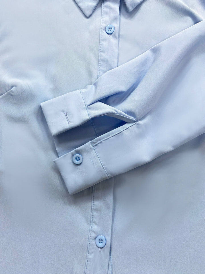 Quinn | Raffineret Knap-Front Bluse