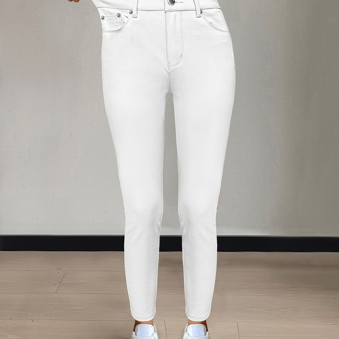 Sylvie | Højtaljede Skinny Jeans