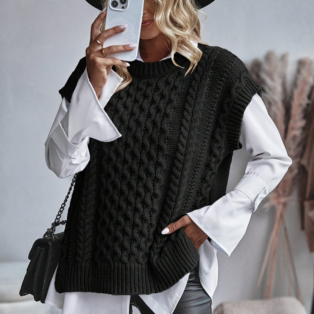 Bridget | Cozy Cable-Knit Sweater Vest
