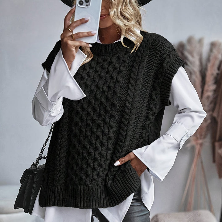 Bridget | Cozy Cable-Knit Sweater Vest