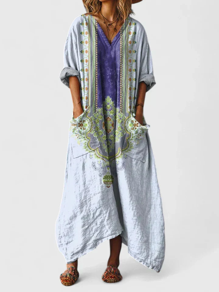 Aurora | Elegant Oversize Lommer Kjole