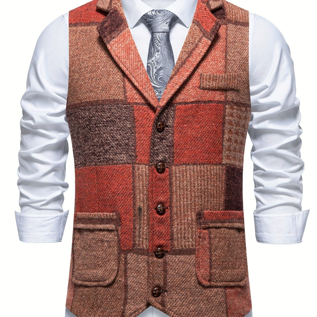 Tobias | Patchwork Skræddersyet Vest