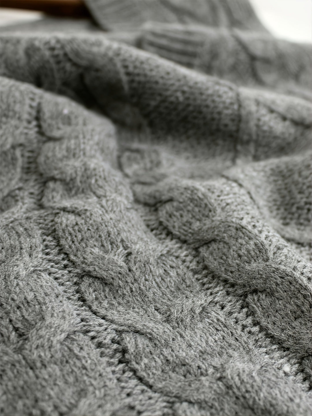 Cora | Cozy Cable-Knit V-Hals Sweater Vest