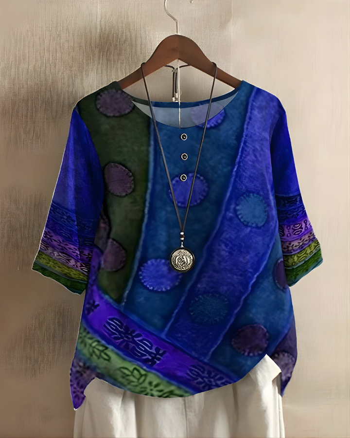 Fiona | Afslappet Sommer Boho Top