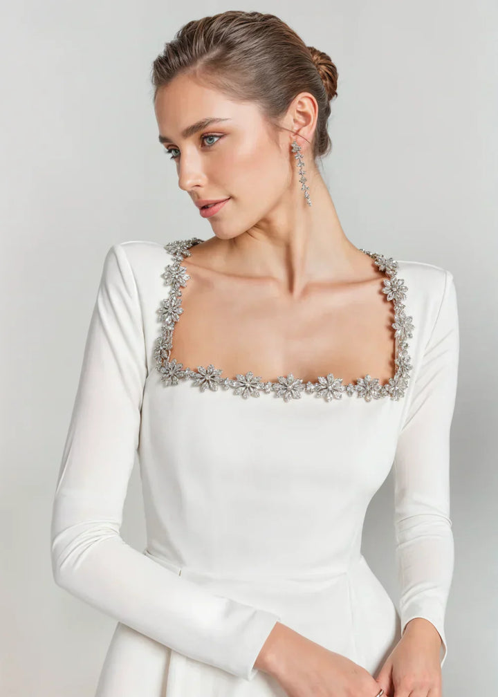 Brielle | Elegant Velvet Mini Kjole