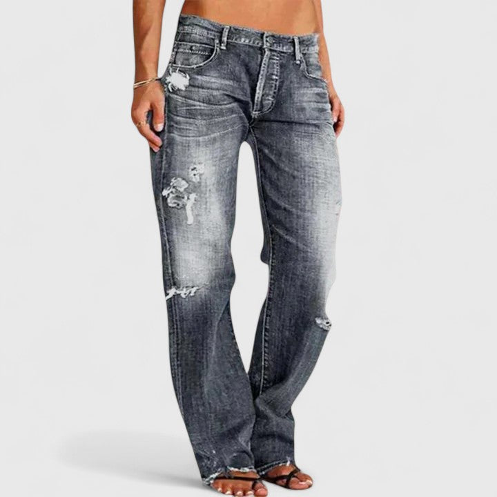 Delaney | Robust Wide-Leg Jeans