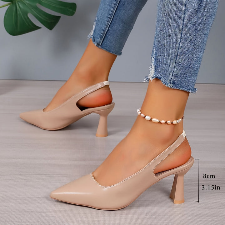 Sophia | Elegant Slingback Spidse Hæle