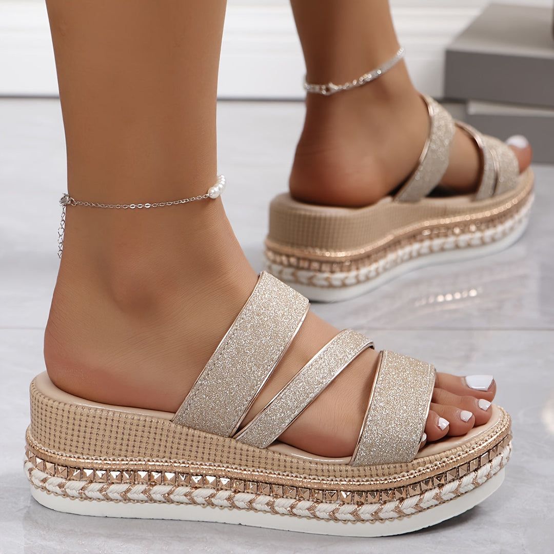 Layla | Premium Komfortabel Wedge Sandal