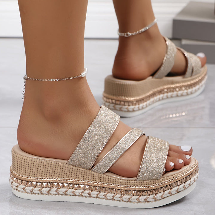 Layla | Premium Komfortabel Wedge Sandal