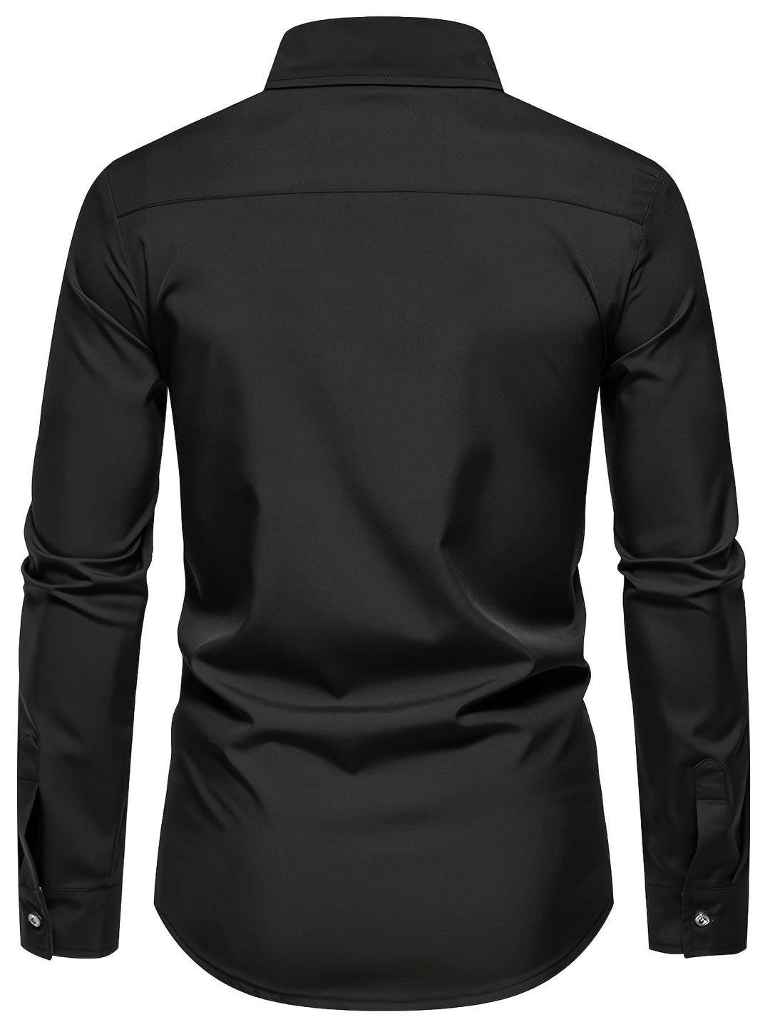 Anthony | Kontrast Trim Button-Up Skjorte