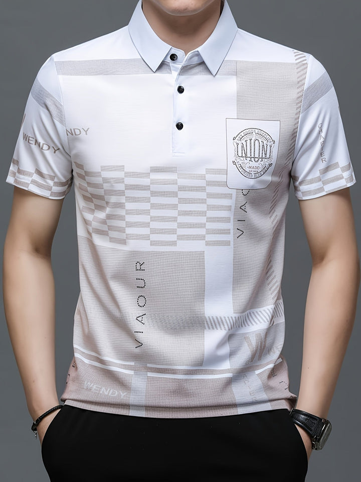 Nathaniel | Raffineret Colorblock Polo Shirt