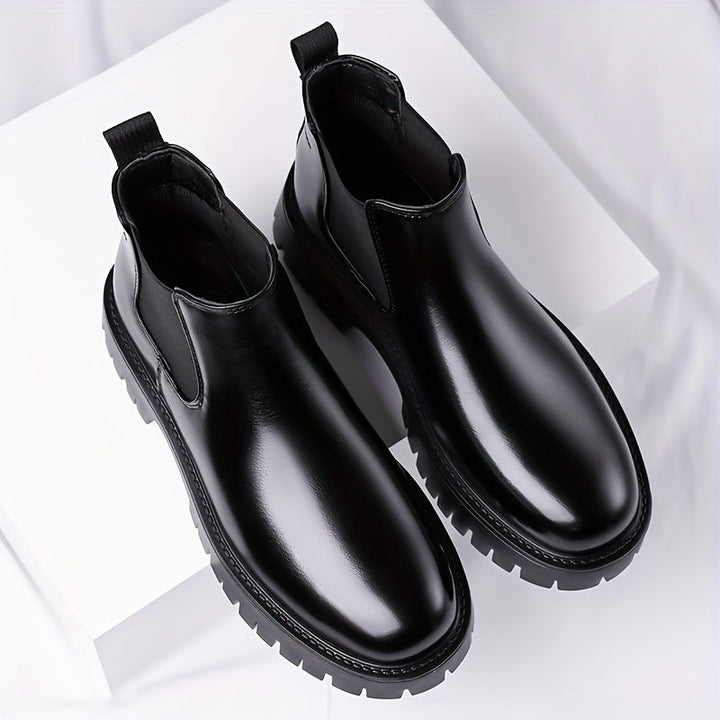 Foster | Rugged-Sole Chelsea Støvler