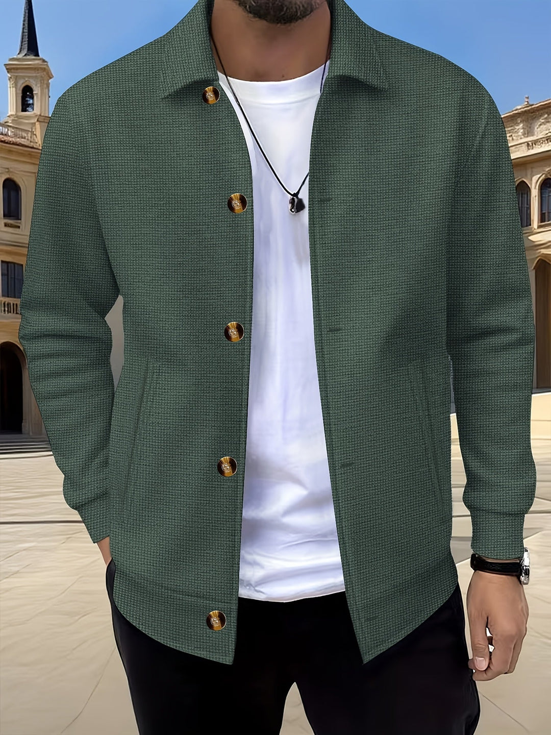 Foster | Struktureret Button-Up Jakke