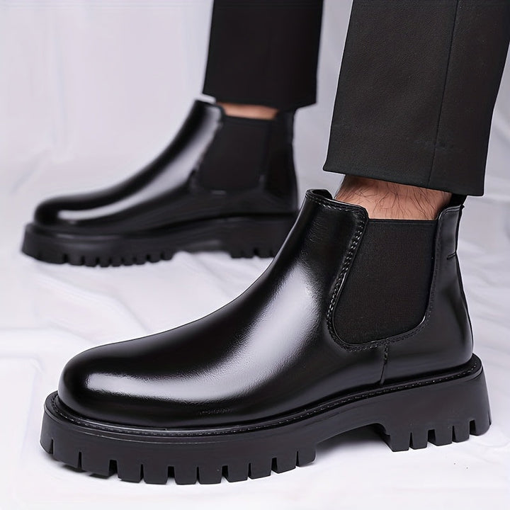 Foster | Rugged-Sole Chelsea Støvler