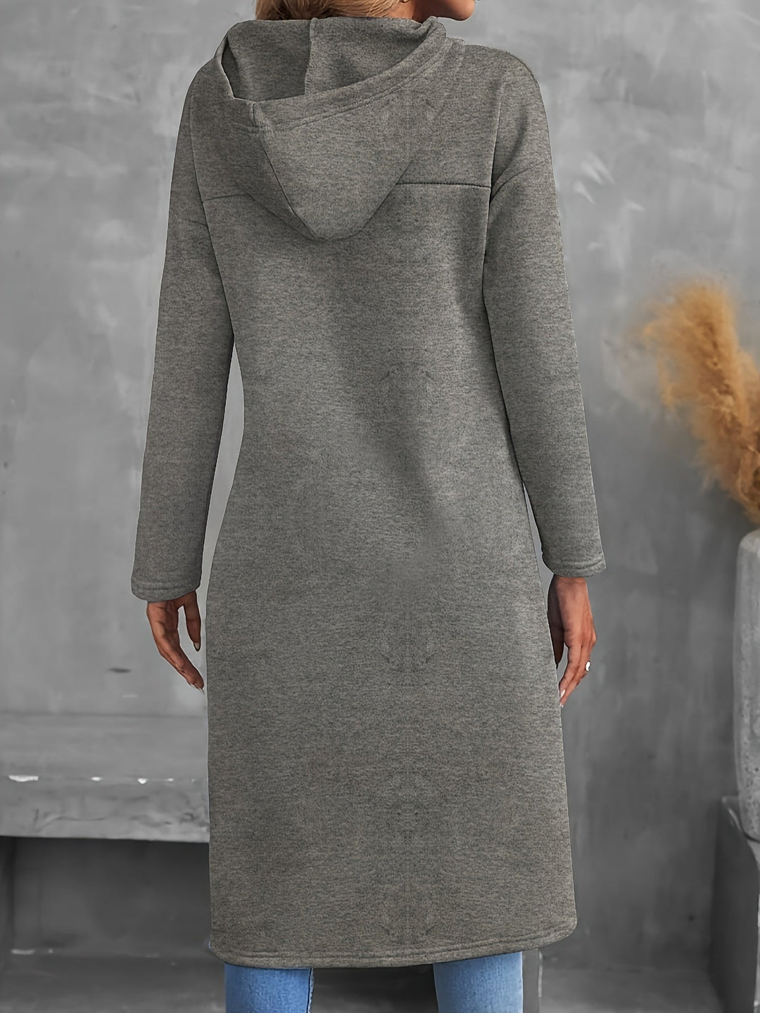 Tabitha | High-Low Snøre Hoodie