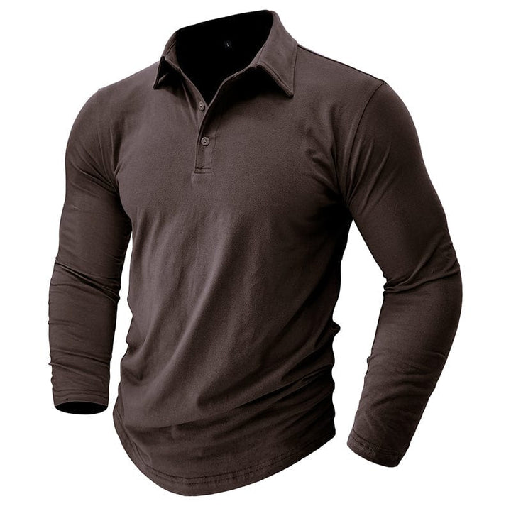 Travis Owen | Stilfuld Premium Langærmet Polo