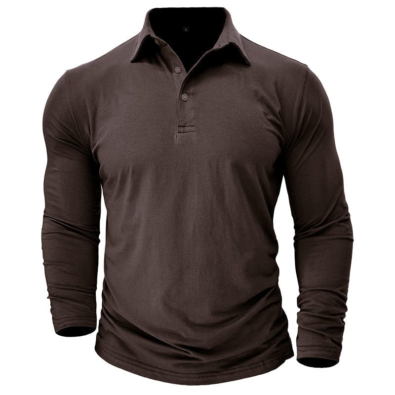 Travis Owen | Stilfuld Premium Langærmet Polo