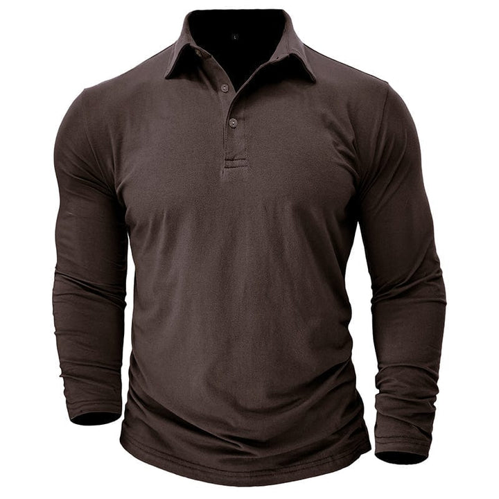 Travis Owen | Stilfuld Premium Langærmet Polo