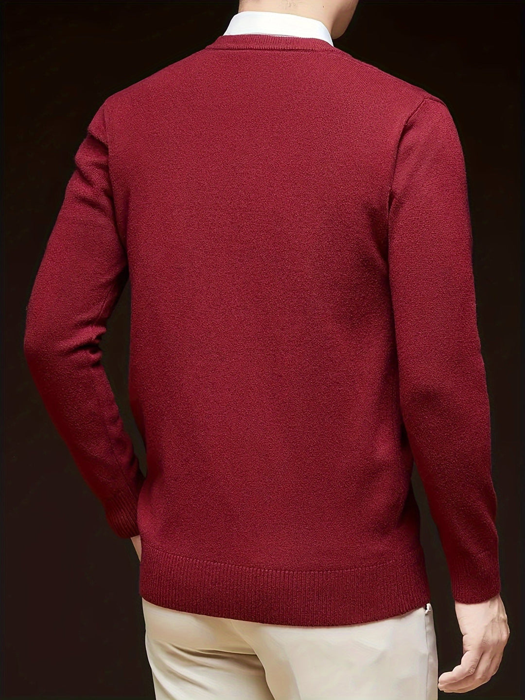 Hugh | Raffineret V-Hals Sweater
