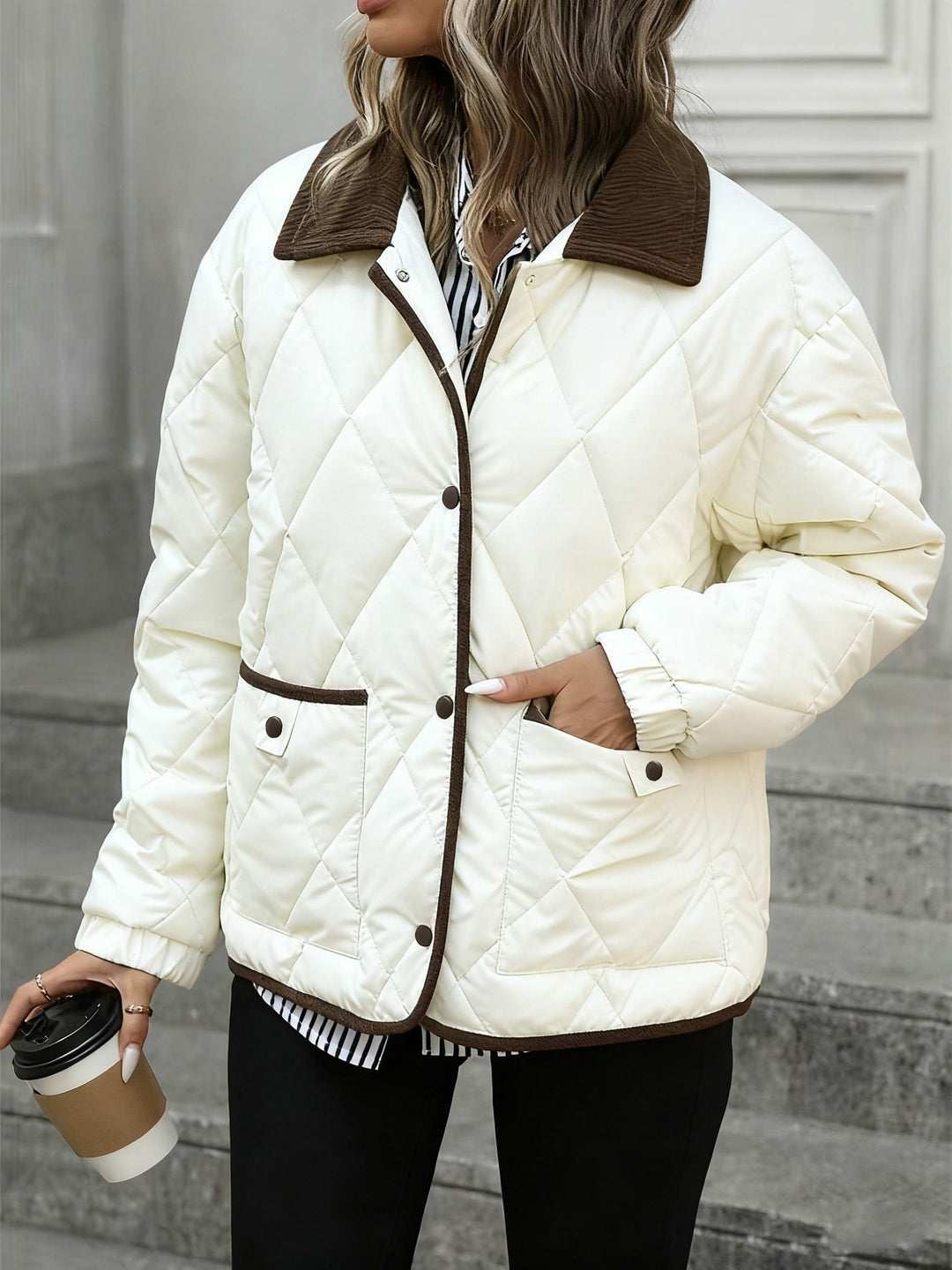 Imogen | Diamantquiltet Polstret Jakke