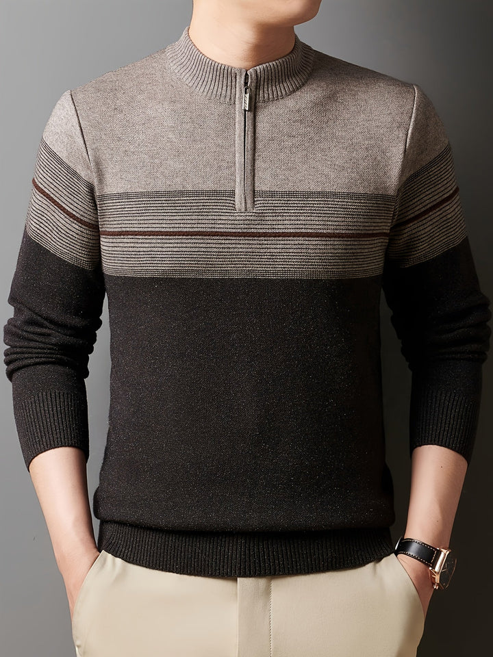 Oscar | Zip-Neck Sweater