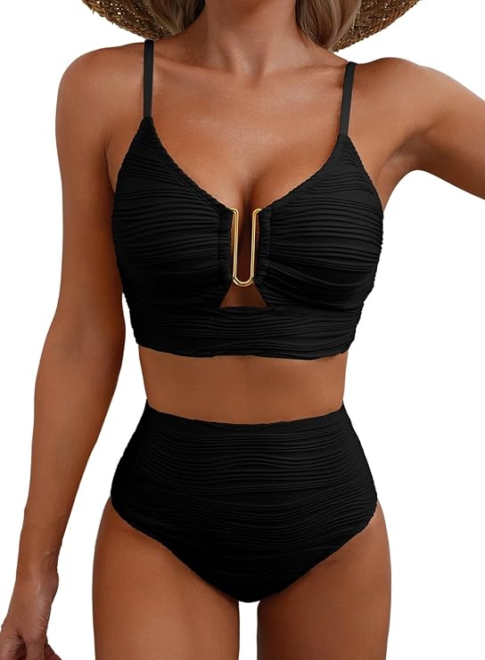 Camryn | Elegant Højtaljet Bikini