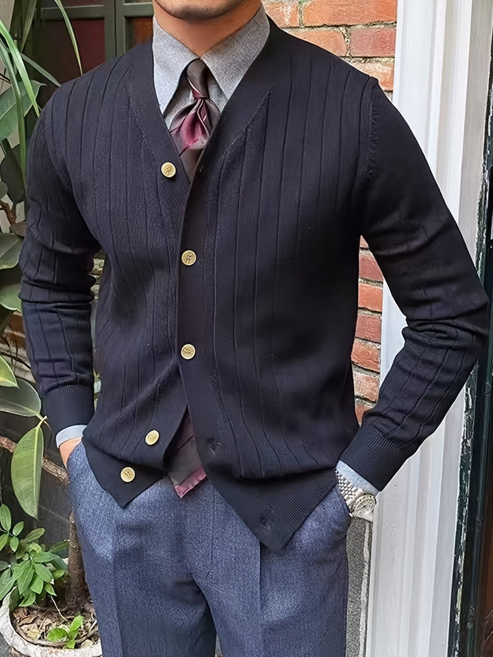 Arthur | Ribbede Knappede Cardigan